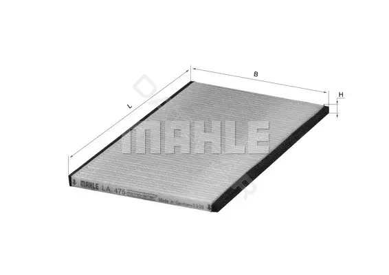 Фильтр салонный KNECHT/MAHLE LA475