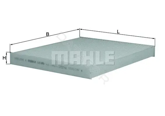 Фильтр салонный KNECHT/MAHLE LA586