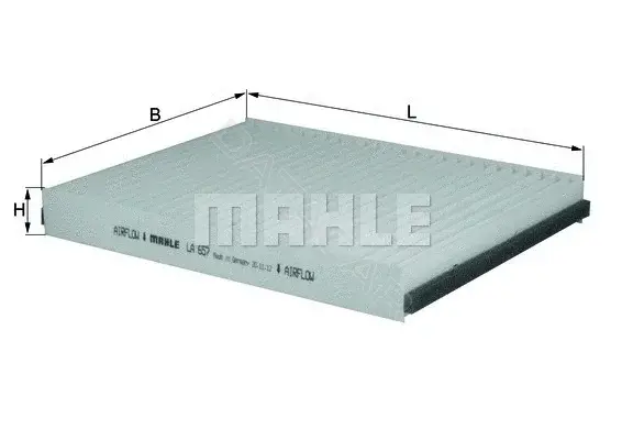 Фильтр салонный KNECHT/MAHLE LA657