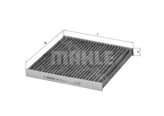 Фильтр салонный KNECHT/MAHLE LAK107