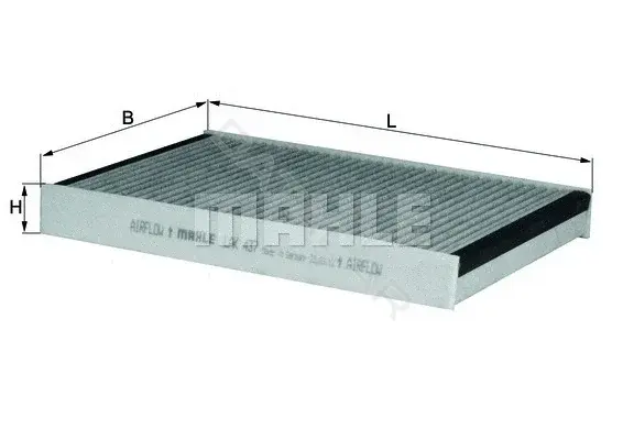 Фильтр салонный KNECHT/MAHLE LAK437