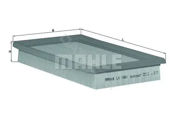 Воздушный фильтр KNECHT/MAHLE LX1981