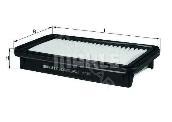 Воздушный фильтр KNECHT/MAHLE LX2833