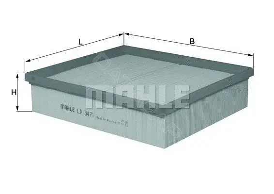 Воздушный фильтр KNECHT/MAHLE LX3471