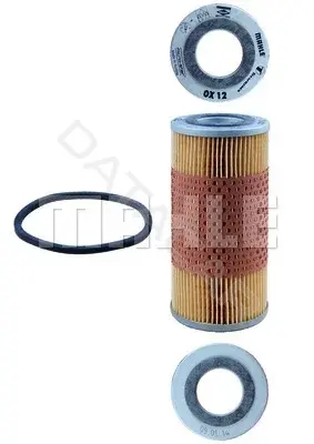 Масляный фильтр KNECHT/MAHLE OX12D