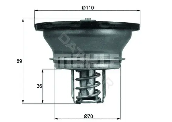 Термостат KNECHT/MAHLE THD376