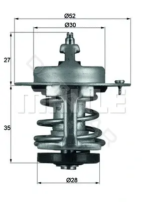 Термостат KNECHT/MAHLE TX6979