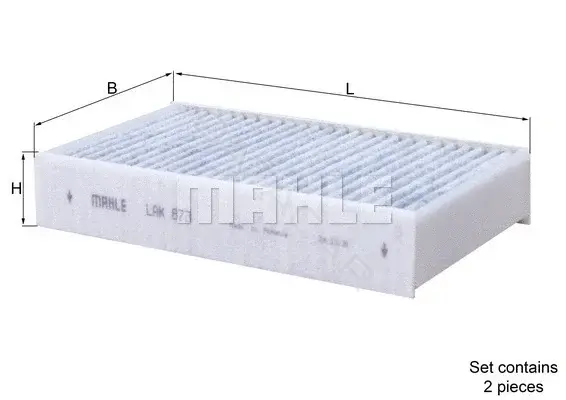 Фильтр салонный KNECHT/MAHLE LAK873/S
