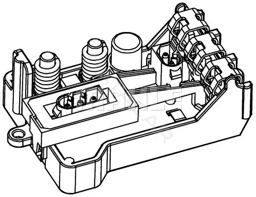 Резистор печки KNECHT/MAHLE ABR30000P