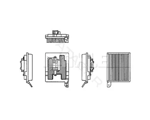 Резистор печки KNECHT/MAHLE ABR32000P