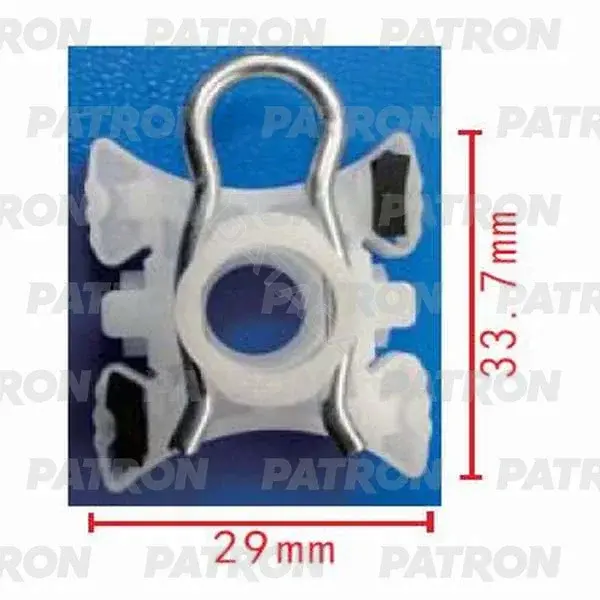 Клипсы, фиксаторы, зажимы PATRON P37-0326