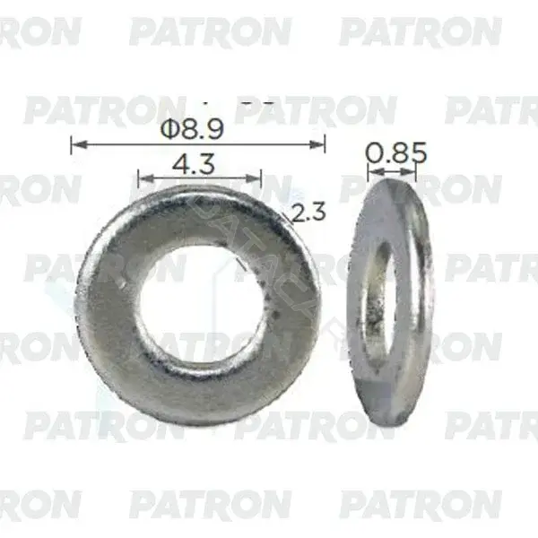 Клипсы, фиксаторы, зажимы PATRON P37-2391