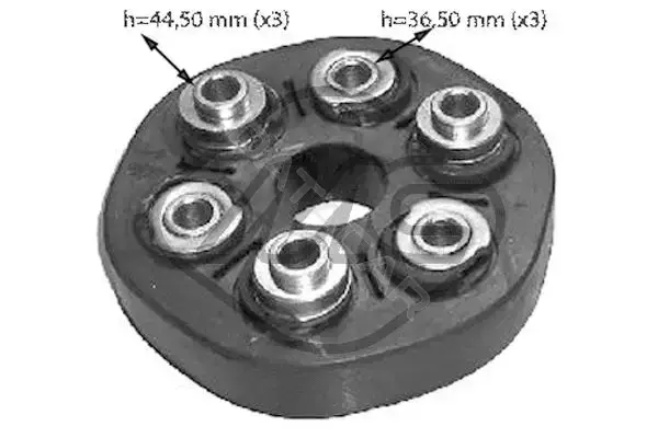 Муфта кардана Metalcaucho 04417