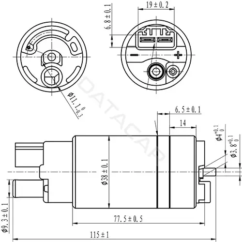 Топливный насос ZIKMAR Z61093R