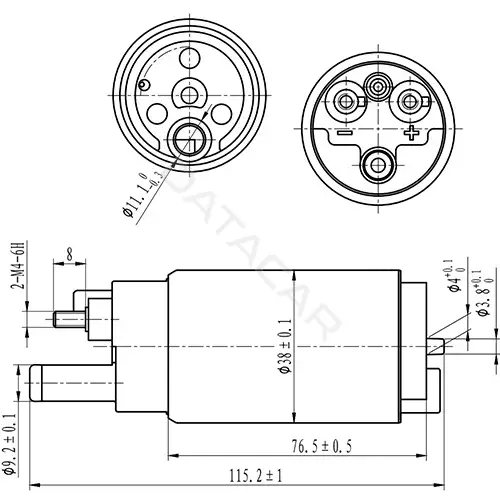 Топливный насос ZIKMAR Z61187R