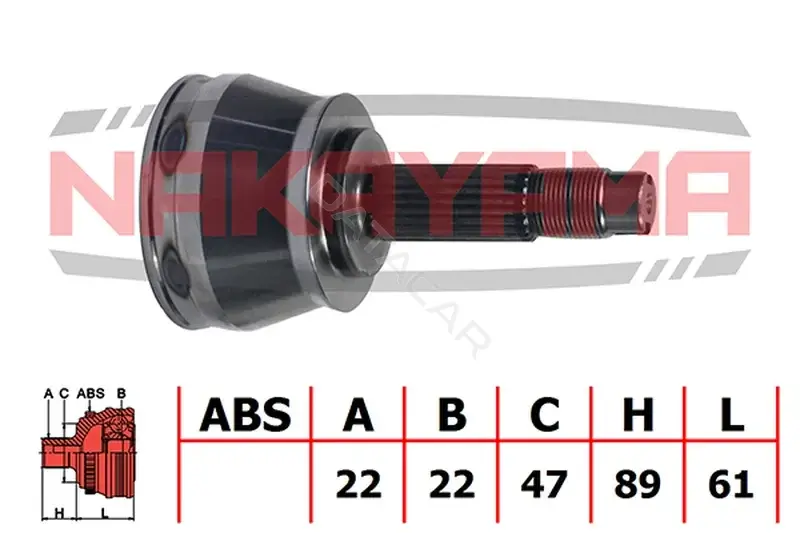 Шрус NAKAYAMA NJ229NY