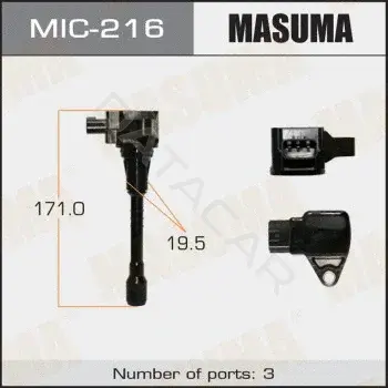 Катушка зажигания MASUMA MIC-216