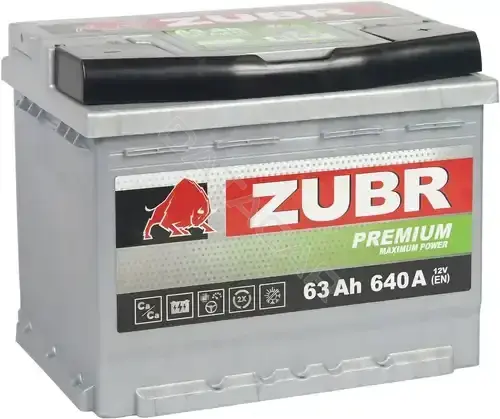 Аккумулятор ZUBR ZP630