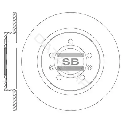 Тормозные диски Hi-Q SD8113