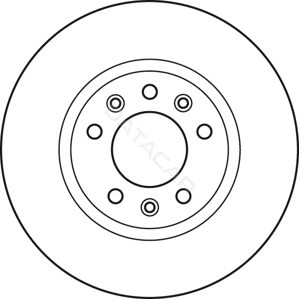Тормозные диски TRW DF4848S