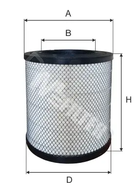 Воздушный фильтр MFILTER A8094