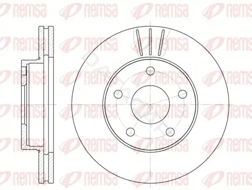 Тормозные диски REMSA 6214.10