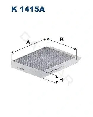 Фильтр салонный FILTRON K1415A