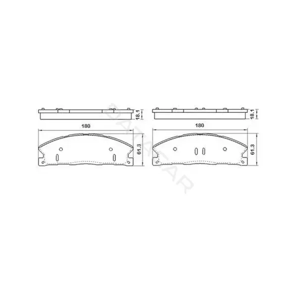 Тормозные колодки TRIALLI PF4209