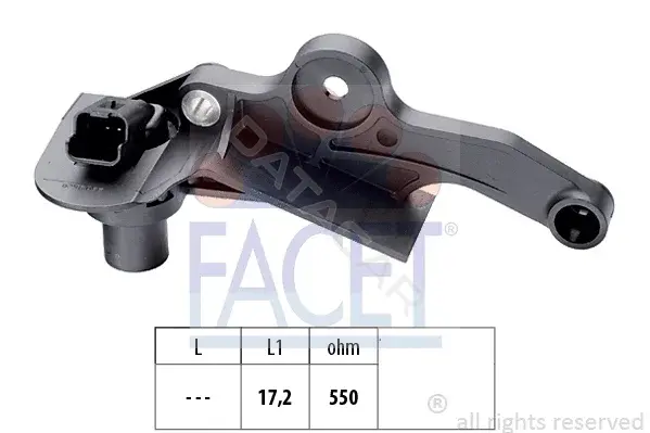 Датчик коленвала FACET 9.0298