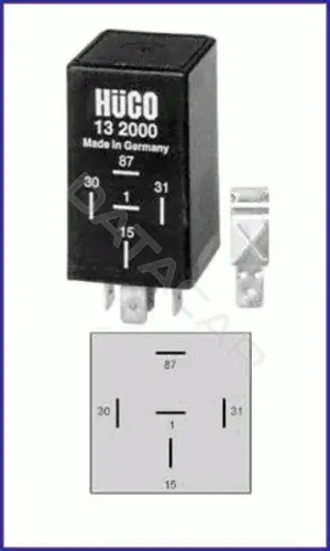 Реле топливного насоса HITACHI/HUCO 132000