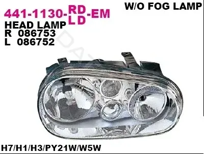 Фары DEPO 441-1130R-LD-EM