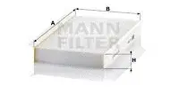 Фильтр салонный MANN CU2747