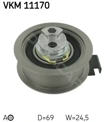 Натяжной ролик ГРМ SKF VKM11170