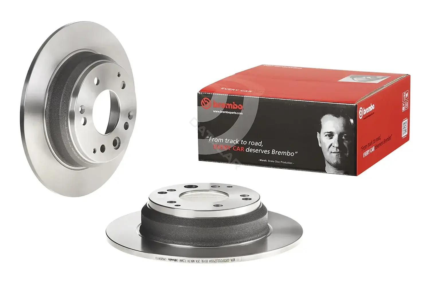 Тормозные диски BREMBO 08.6898.10