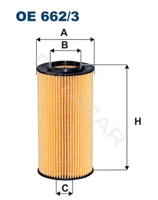 Масляный фильтр FILTRON OE662/3