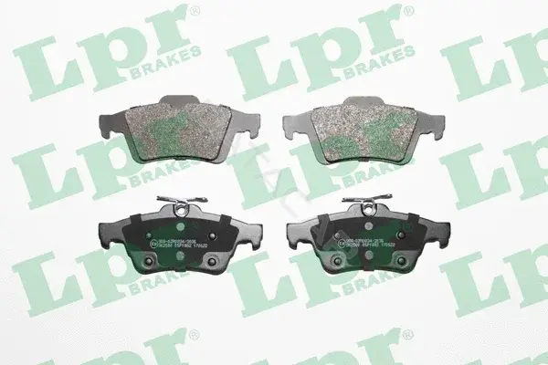 Тормозные колодки LPR/AP/RAL 05P1882