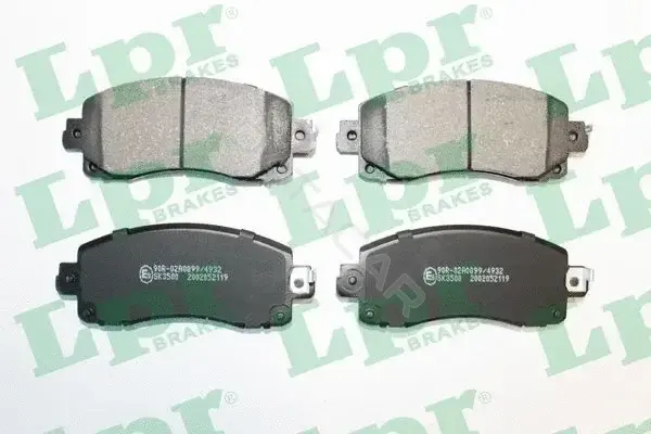 Тормозные колодки LPR/AP/RAL 05P2119