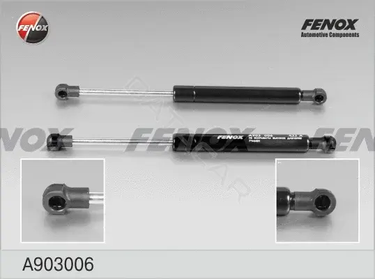 Амортизатор крышки багажника, капота, заднего стекла FENOX A903006