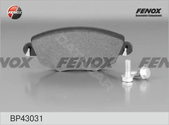 Тормозные колодки FENOX BP43031