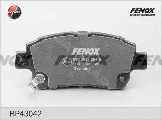 Тормозные колодки FENOX BP43042