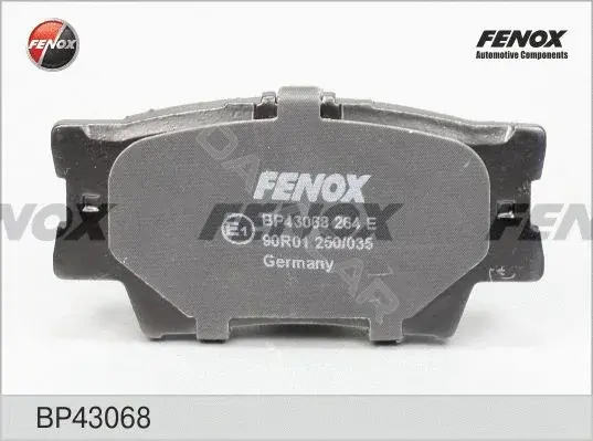 Тормозные колодки FENOX BP43068