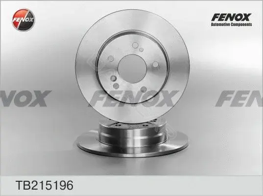 Тормозные диски FENOX TB215196