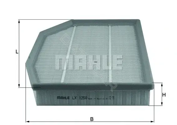 Воздушный фильтр KNECHT/MAHLE LX1250