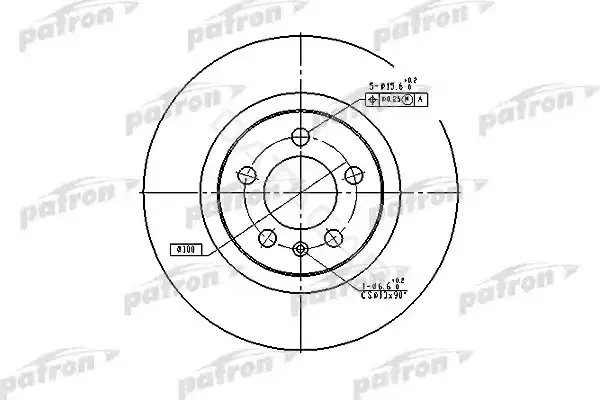 Тормозные диски PATRON PBD4027