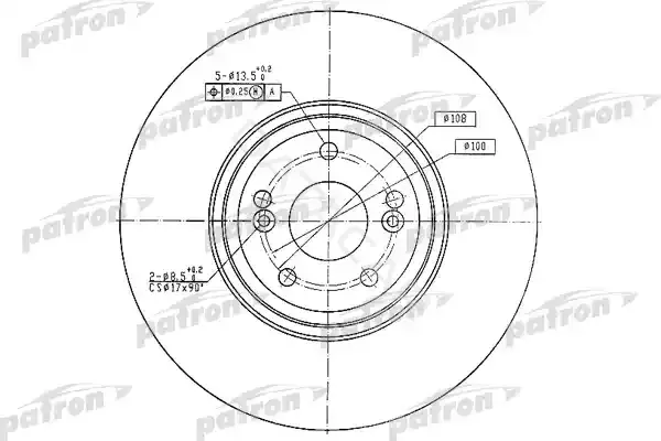 Тормозные диски PATRON PBD4231