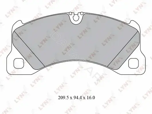 Тормозные колодки LYNXAUTO BD-8031