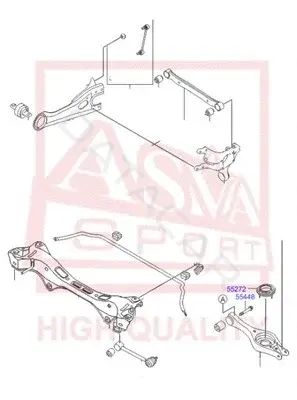 Рычаги ASVA 1225-EDR1