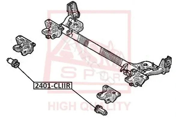 Сайлентблок рычага ASVA 2401-CLIIR