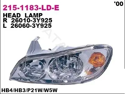 Фары DEPO 215-1183R-LD-E