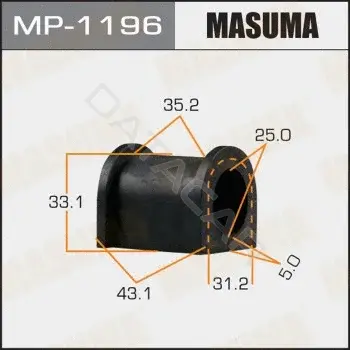 Втулки стабилизатора MASUMA MP-1196